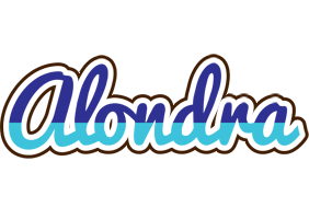 Alondra raining logo