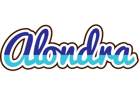 Alondra raining logo