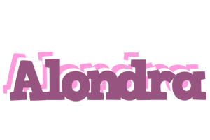 Alondra relaxing logo