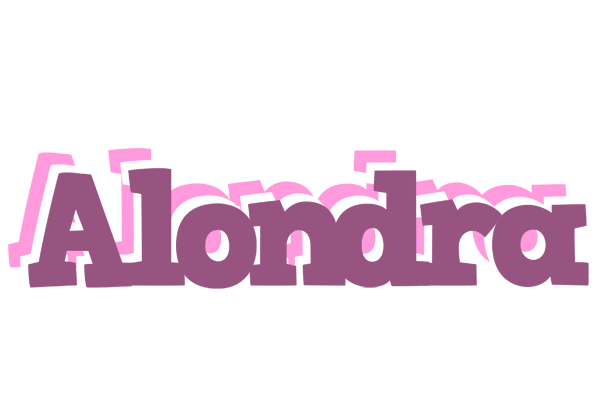 Alondra relaxing logo