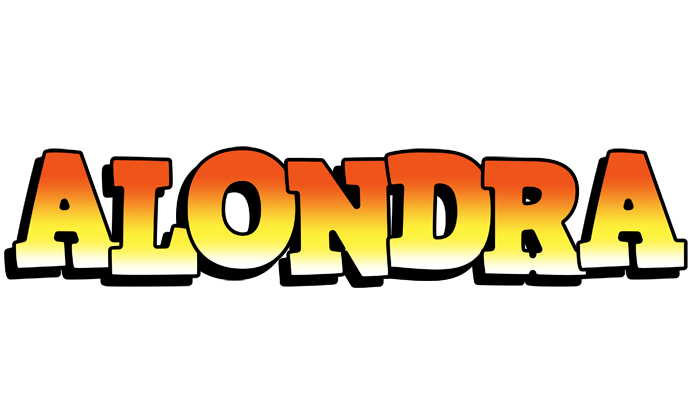 Alondra sunset logo