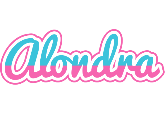 Alondra woman logo
