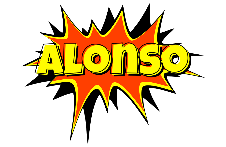 Alonso bazinga logo