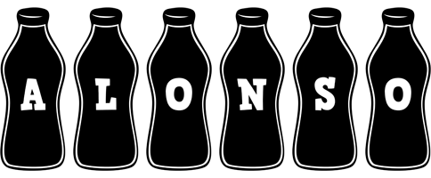 Alonso bottle logo