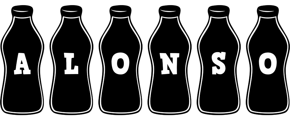 Alonso bottle logo