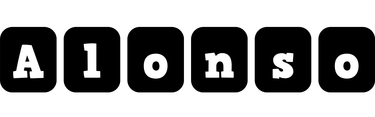 Alonso box logo