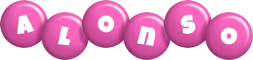 Alonso candy-pink logo