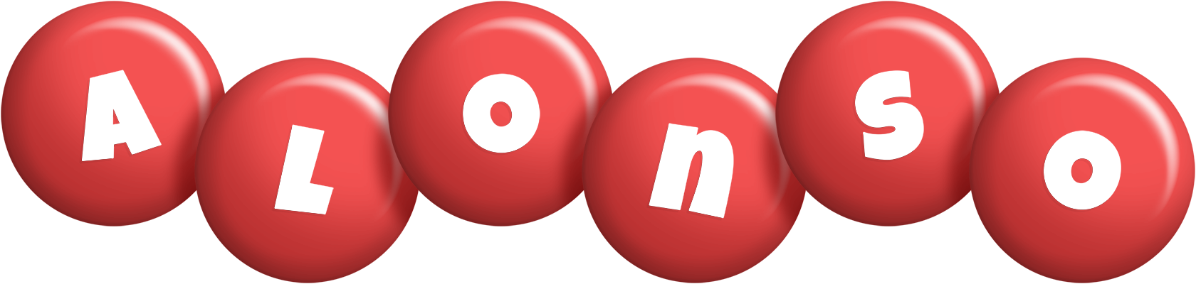 Alonso candy-red logo