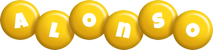 Alonso candy-yellow logo