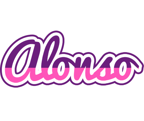 Alonso cheerful logo