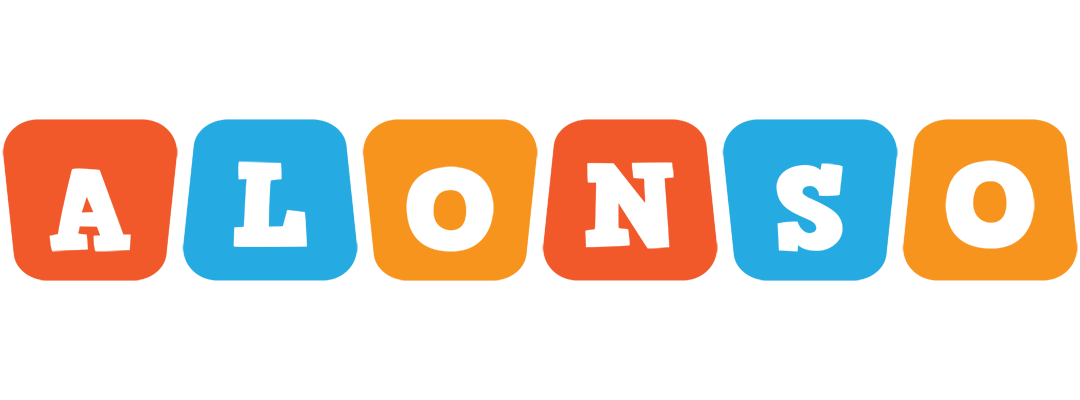 Alonso comics logo
