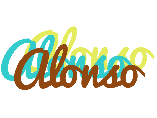 Alonso cupcake logo