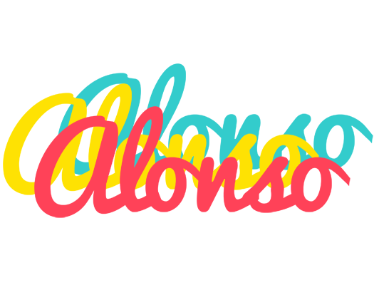 Alonso disco logo
