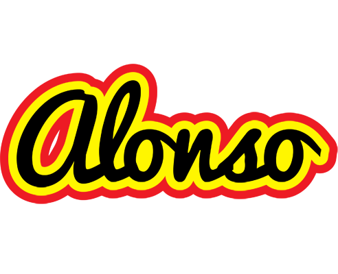 Alonso flaming logo