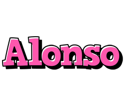 Alonso girlish logo