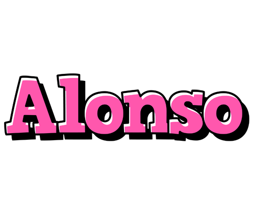 Alonso girlish logo