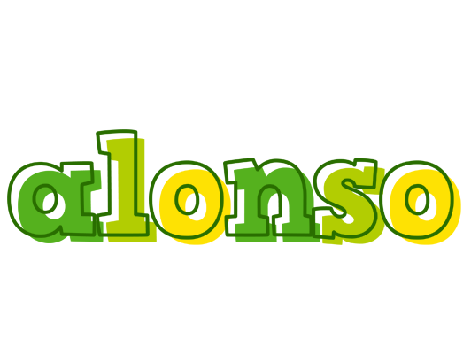 Alonso juice logo