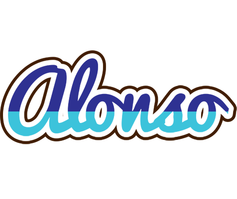 Alonso raining logo