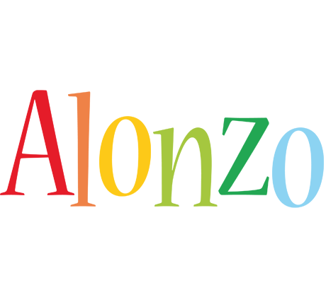 Alonzo birthday logo