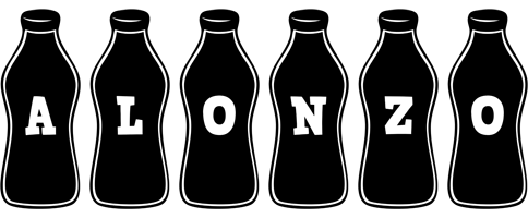 Alonzo bottle logo