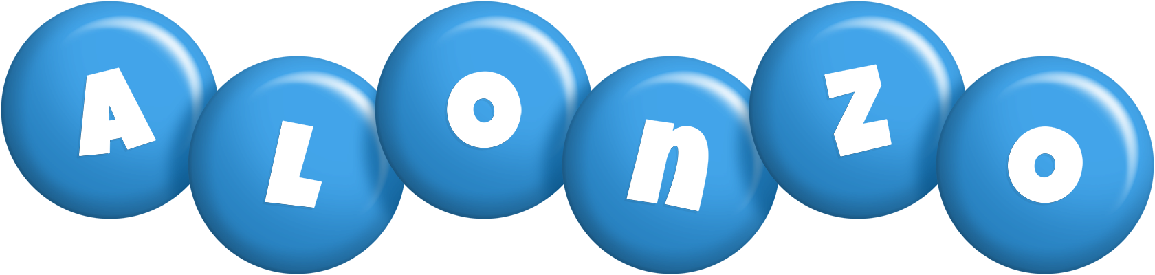 Alonzo candy-blue logo