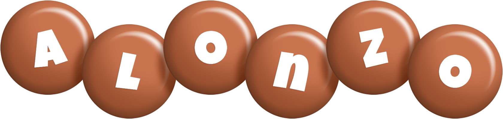 Alonzo candy-brown logo