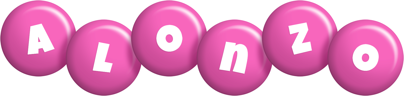 Alonzo candy-pink logo