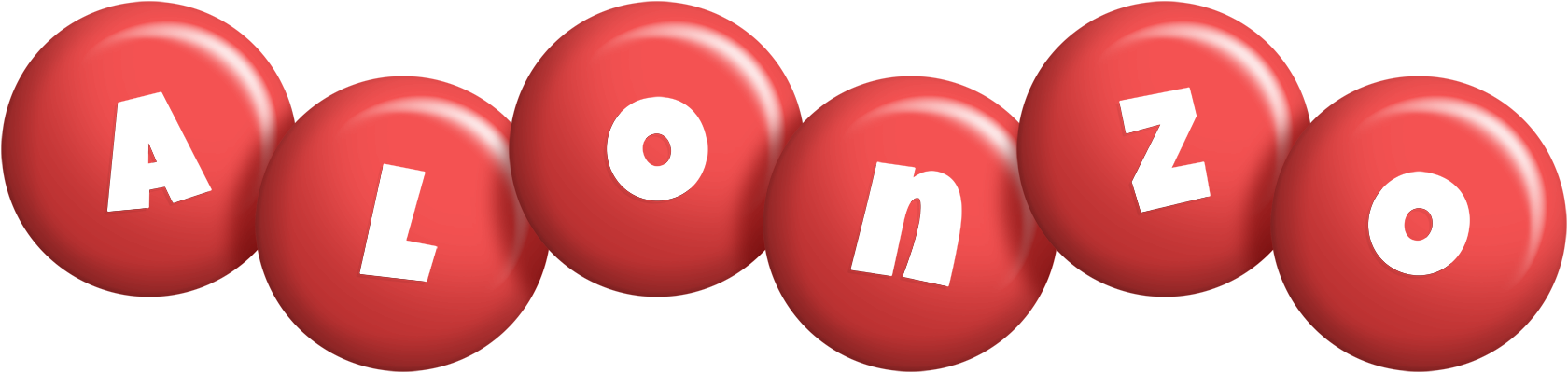 Alonzo candy-red logo