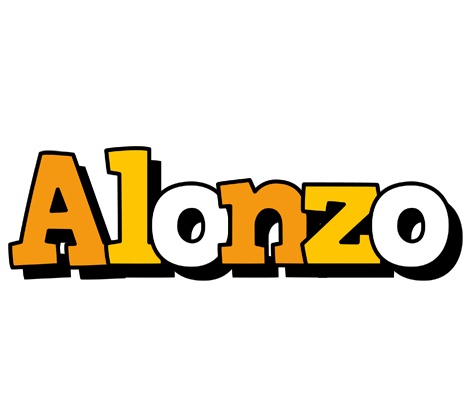 Alonzo cartoon logo