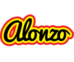 Alonzo flaming logo