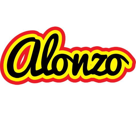 Alonzo flaming logo