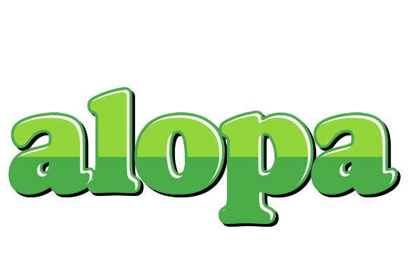 Alopa apple logo