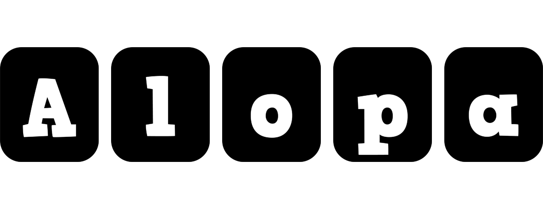 Alopa box logo