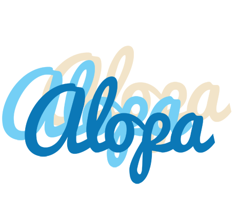 Alopa breeze logo