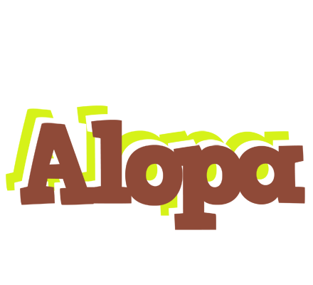 Alopa caffeebar logo