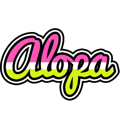 Alopa candies logo
