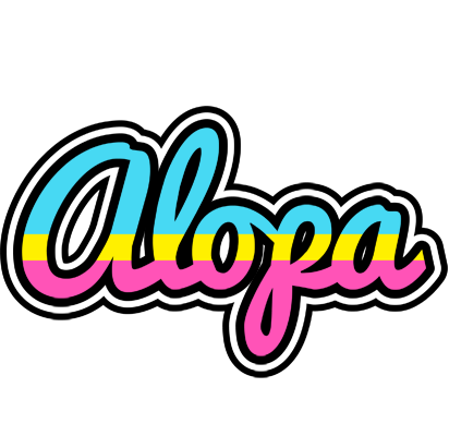 Alopa circus logo