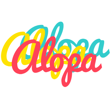 Alopa disco logo