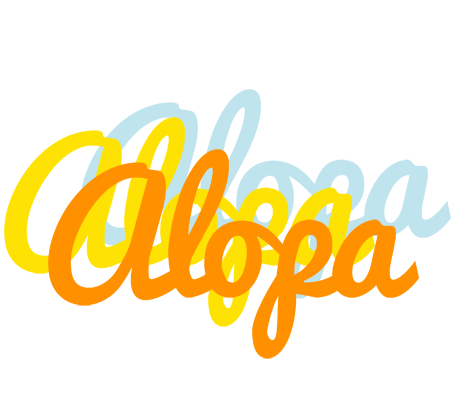 Alopa energy logo