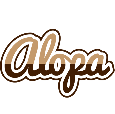 Alopa exclusive logo