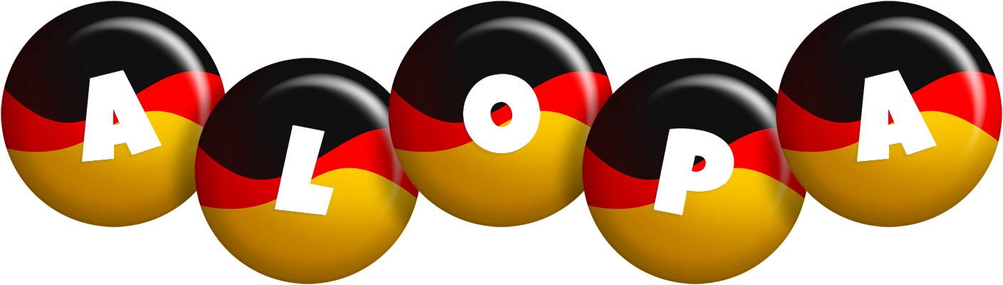 Alopa german logo