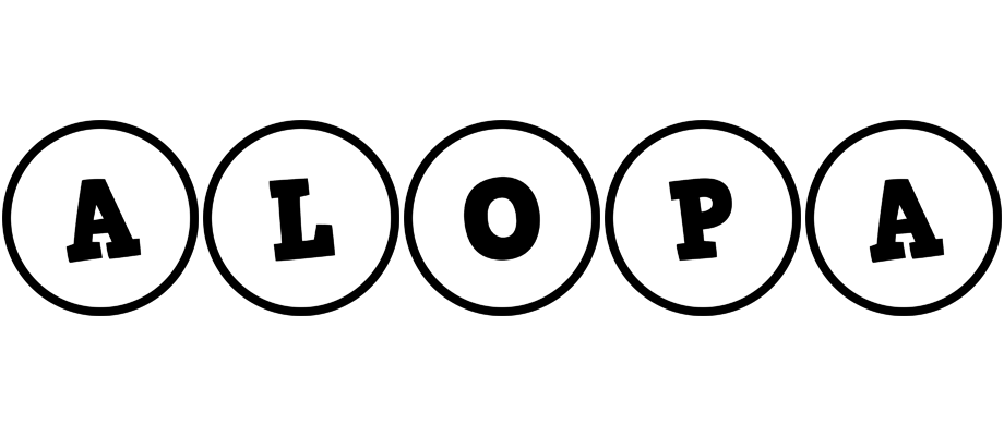 Alopa handy logo