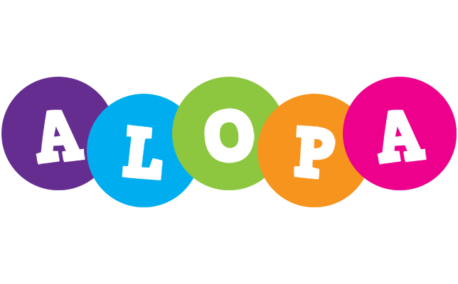 Alopa happy logo