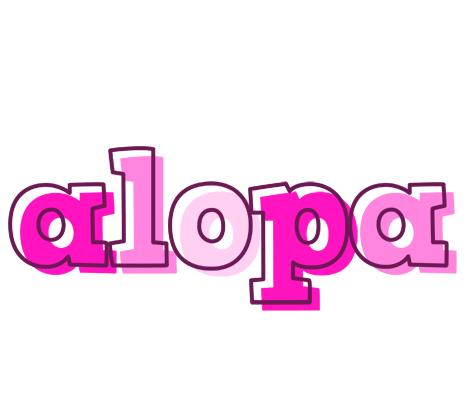Alopa hello logo
