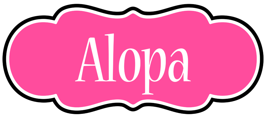Alopa invitation logo