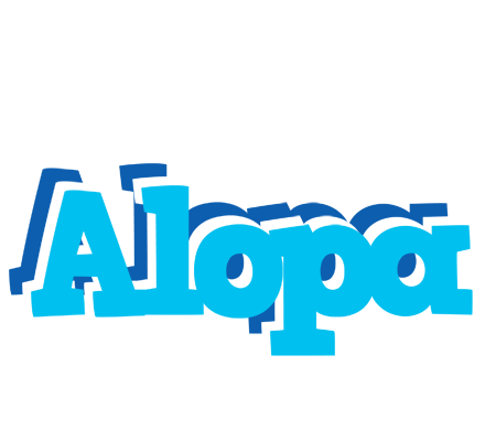 Alopa jacuzzi logo