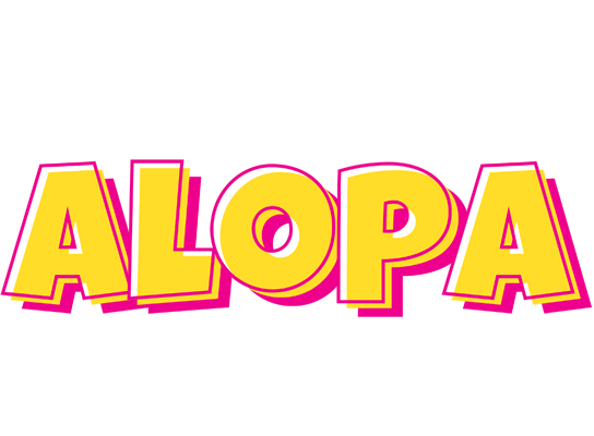 Alopa kaboom logo