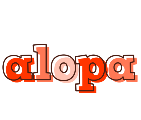 Alopa paint logo