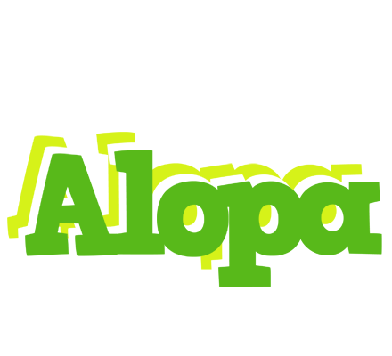 Alopa picnic logo
