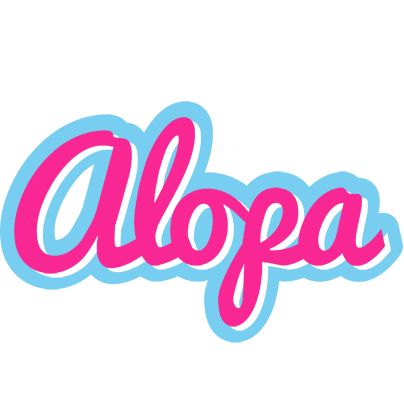 Alopa popstar logo